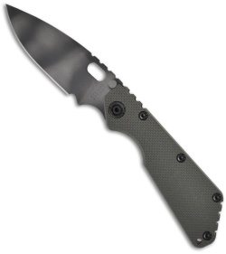 Strider SMF Green G-10 Folding Knife (3.9" Tiger Stripe)