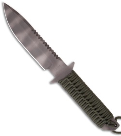 Strider MTL Large Sniper Fixed Blade Knife w/ OD Cord (7