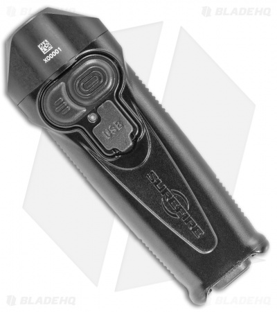 SureFire Stiletto Multi-Output LED Flashlight Black (650 Lumens)
