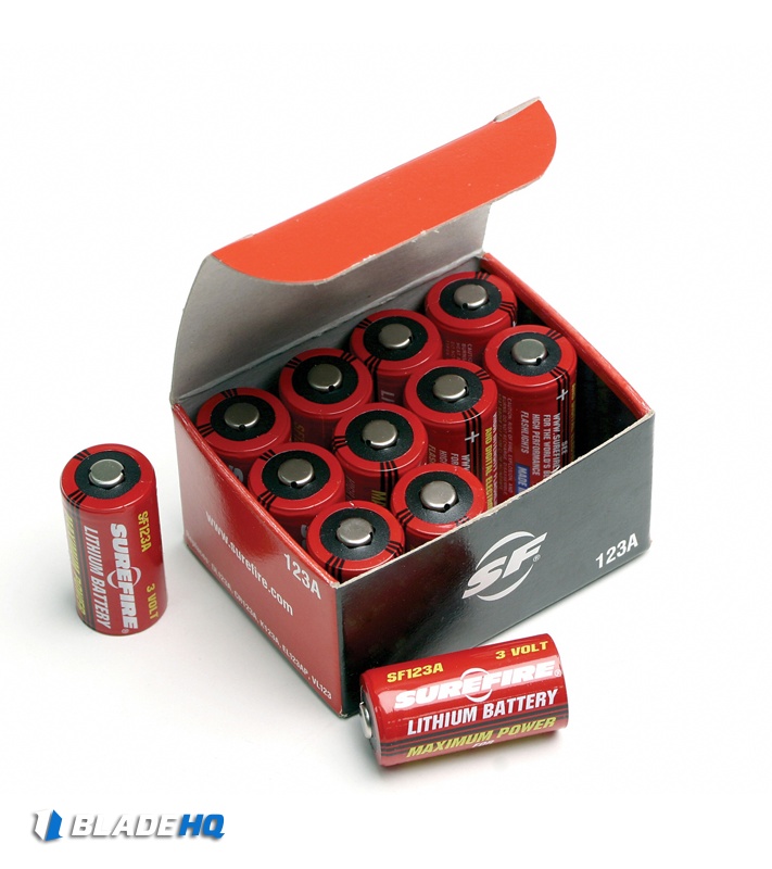 Surefire Premium Lithium C123A Batteries for HighDrain Devices Twelve