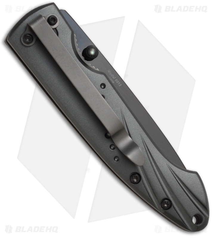 Timberline Ceramic Folder Knife w/ Green Aluminum Handle (2.75" Plain) 8012