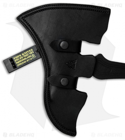 TOPS Knives Vi Ax 15.25" Viking Axe Black Micarta w/ O-Rings (5.5" Two-Tone) 