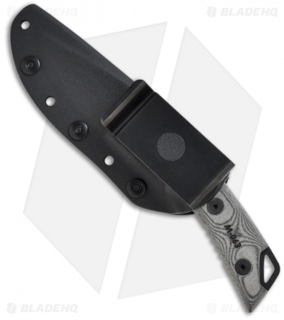 TOPS Knives Cougar Claw Knife (3.5" Black Plain) CC01