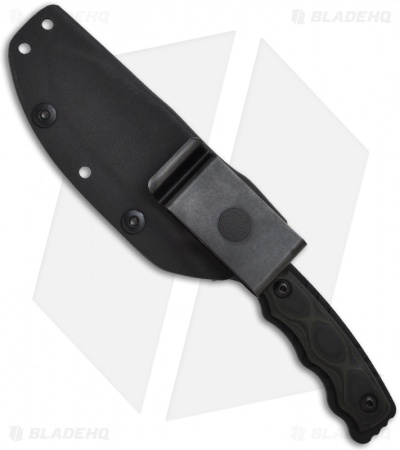 TOPS Knives Green Badger Knife (3.75" Black) GNBR-01