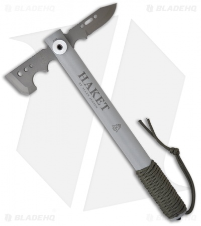 TOPS Knives HAKET Tactical Head Hawk and Knife Emergency Tool w/ Alligator Alley