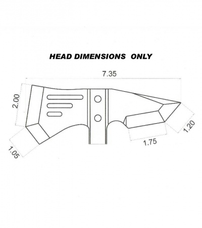 TOPS Knives IDT Individual Demolition Tool Axe IDT-01