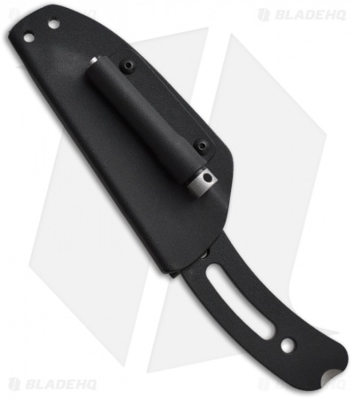 TOPS Knives Jensen Survival Tool Fixed Blade Knife (3.5" Black) JST-01
