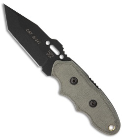 TOPS Knives C.A.T. Series #203 Covert Anti-Terrorism Knife (3.25" Black)