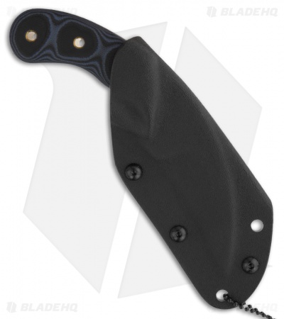 TOPS Knives Devil's Claw Knife Fixed Blade (2.75" Black Serr) DEVCL-01