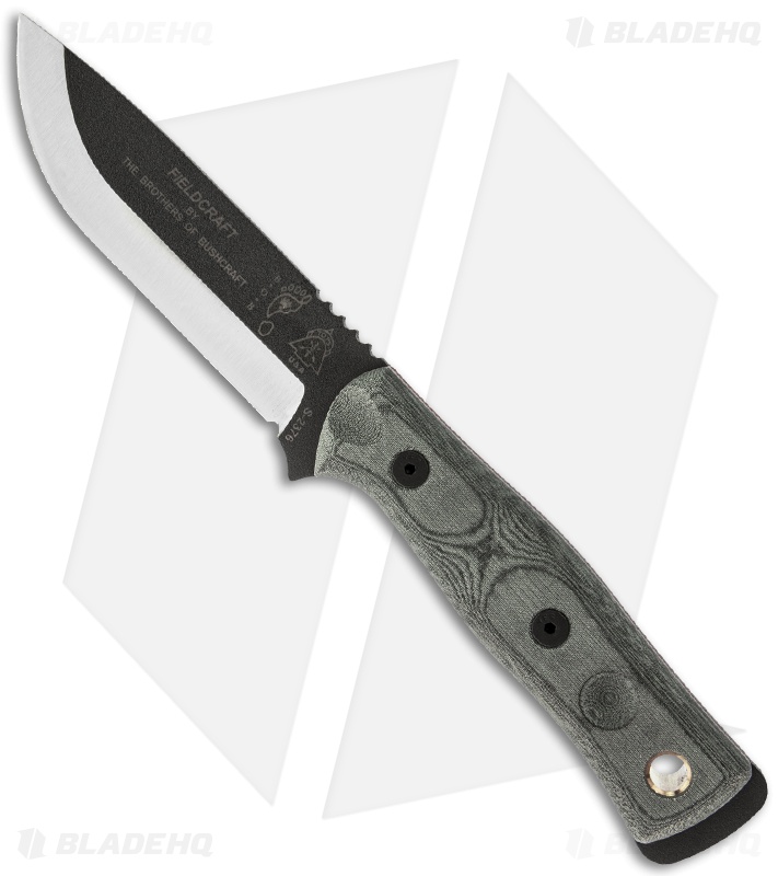 TOPS Knives BOB Black Micarta - Blade HQ