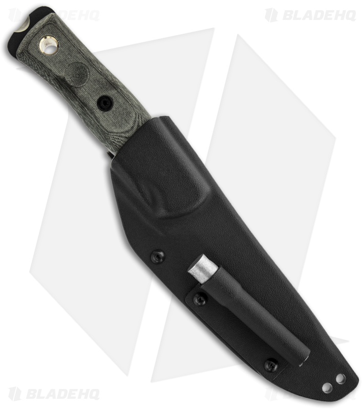 TOPS Knives BOB Brothers of Bushcraft Fieldcraft Knife Black Micarta (4.625")