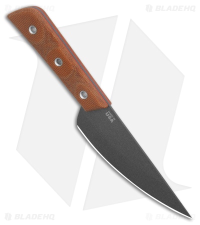 TOPS Knives Frog Market Special Mini Fixed Blade Knife Micarta (3.25" Cerakote)