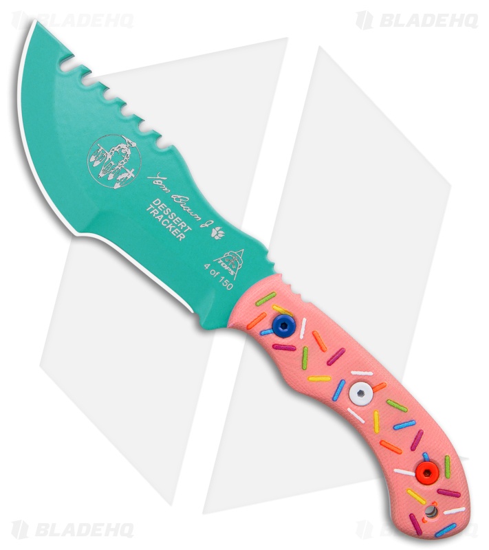 TOPS Knives Mini Tom Brown Tracker #4 Dessert Warrior - TBT04-DW