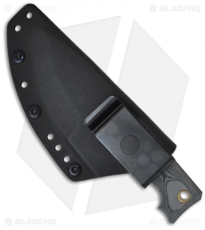 TOPS Knives M1 Midget Knife (3.75" Black Plain/Serr) M1MGT-01
