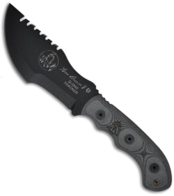 TOPS Knives Tom Brown Tracker #2 Fixed Blade Knife (4.875" Black) TBT-020