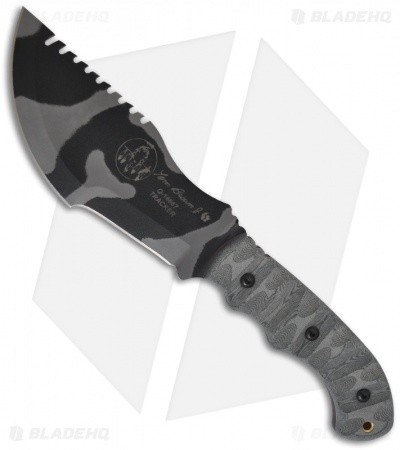 TOPS Knives Tom Brown Tracker #1 Fixed Blade Knife + RMT (6.375" Camo) TBT-010