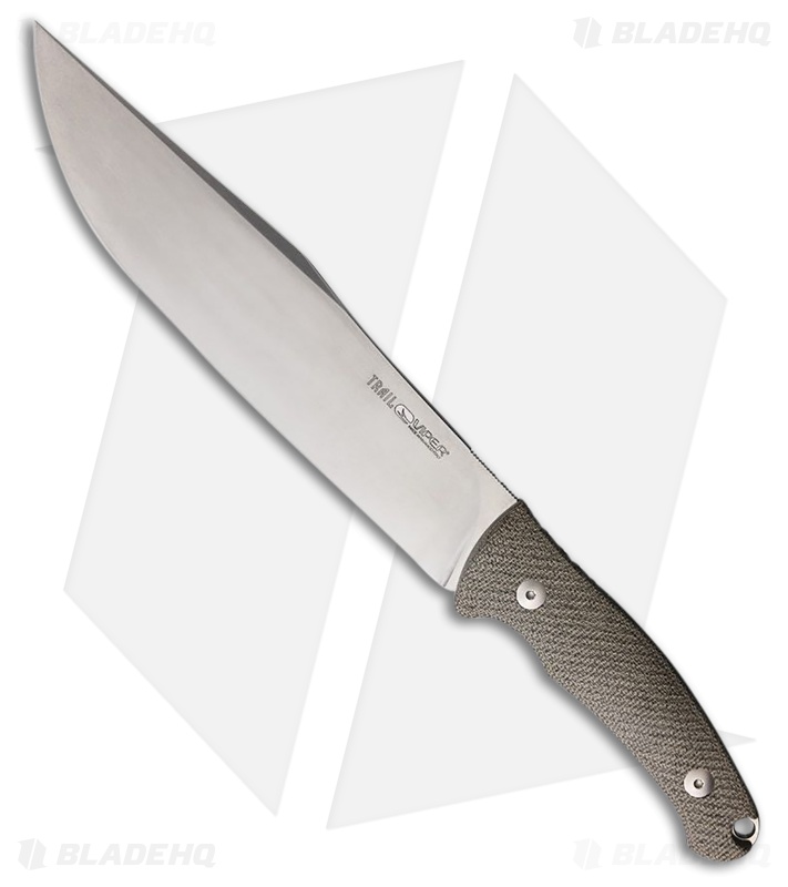Viper Knives Trail Fixed Blade Knife Green Micarta SW