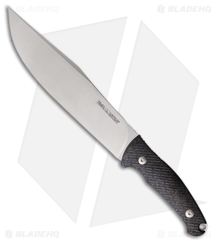 Viper Knives Trail Fixed Blade Knife Carbon Fiber (6.9" Satin N690)