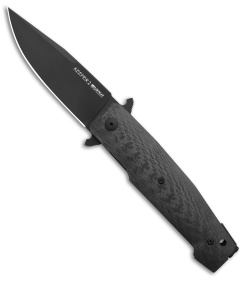 Viper Knives Keeper 2 Liner Lock Knife Carbon Fiber (3.75" Black)
