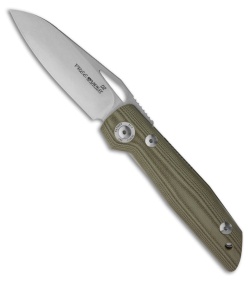 Viper Knives Free Smartlock Folding Knife Green G-10 (3.5" Stonewash) V4892GR