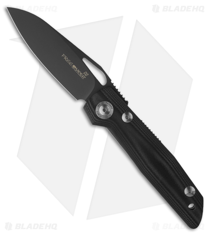 Viper Knives Free Smartlock Folding Knife Black G10 (3.5" Black) V4894BK