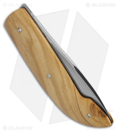 Viper Knives Gent Folding Knife w/ Olive Wood  (2.63" Satin Plain) V5760UL