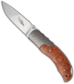 Viper Knives Quality Folding Knife w/ Amboina Burl  V5510RA