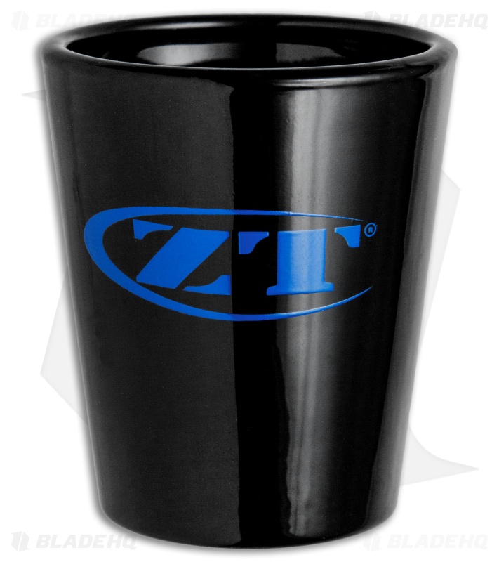 Zero Tolerance Black Glass Shot Glass (1.5 oz.)