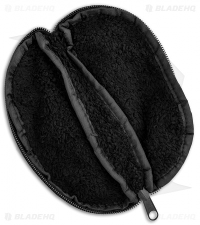 Zero Tolerance Zipper Sheath Knife Pouch w/ Fleece (Black)
