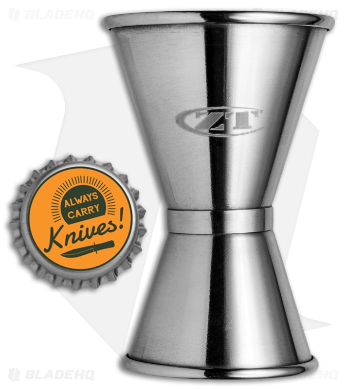 Zero Tolerance Stainless Steel Mixology Jigger 