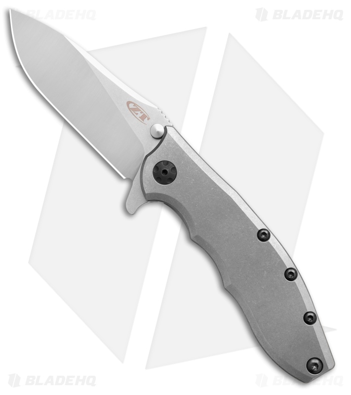Zero Tolerance 0562TI Knife - Hinderer Flipper | Titanium | Blade HQ