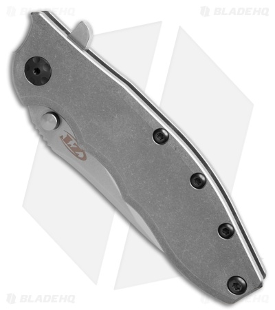 Zero Tolerance 0562TI Knife - Hinderer Flipper | Titanium | Blade HQ