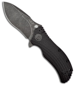 Zero Tolerance 0300BW Assisted Opening Knife (3.75" Blackwash) ZT