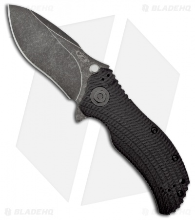 Zero Tolerance 0300BW Assisted Opening Knife (3.75" Blackwash) ZT