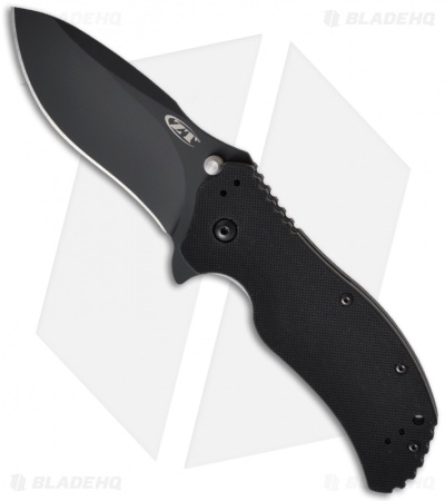 Zero Tolerance 0350 Assisted Opening Knife Black G-10 (3.25" Black) ZT