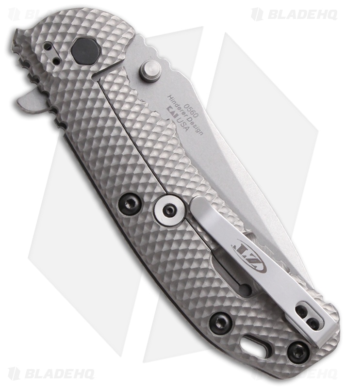 Zero Tolerance 0560 Knife Hinderer Black G-10 Flipper (3.75