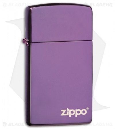 Zippo Lighter Deep Purple Abyss Slim 20068