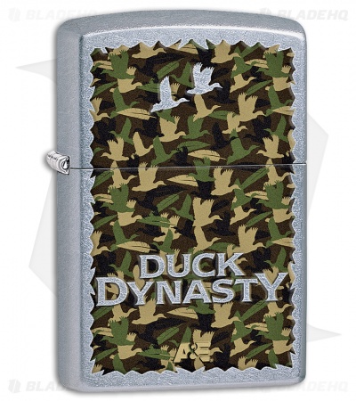 Zippo Lighter Street Chrome Duck Dynasty Camo 28880