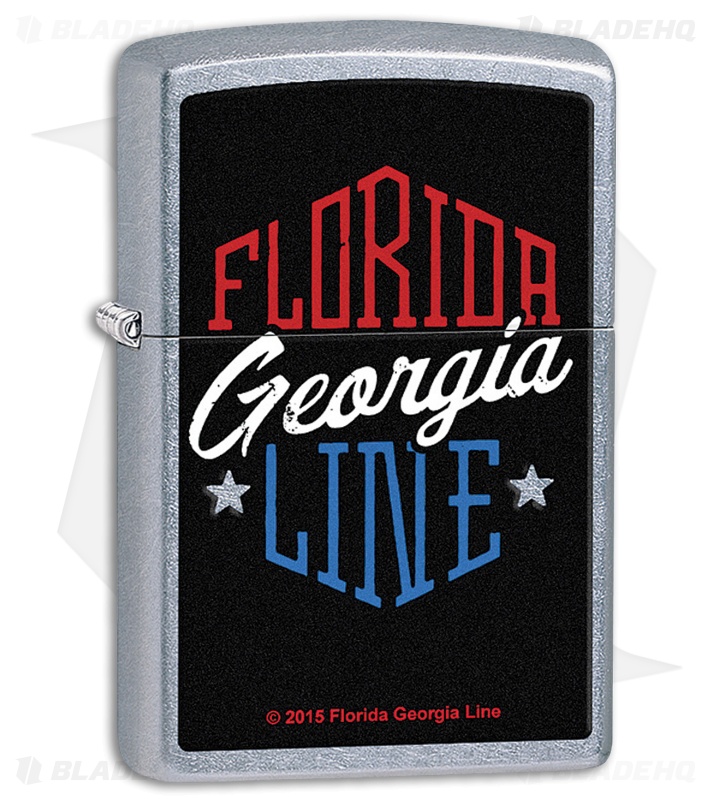 Zippo Lighter Street Chrome Florida Georgia Line 11374