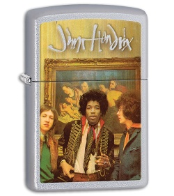 ZIPPO☆4点セット☆ Zippo Lighter Satin Chrome Jimi Hendrix Experience 11574 - Blade HQ