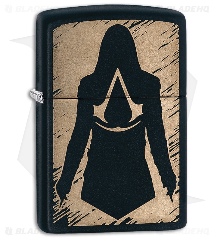 Zippo Lighter Assassin's Creed (Black Matte) 13103