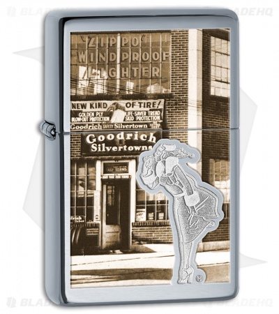 Zippo Lighter Polished Chrome Windy Windproof 28538