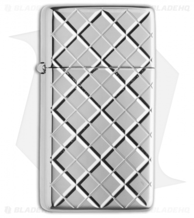 Zippo Lighter - Argyle Slim 1603