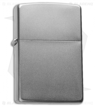 Classic Brushed Chrome Windproof Lighter