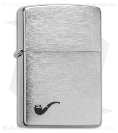 Zippo Classic Lighter Pipe Lighter Insert (Brushed Chrome) 200PL
