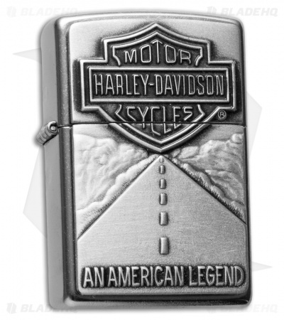 Zippo Classic Lighter Harley Davidson American Legend