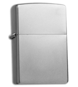 Zippo Classic Lighter Regular Classic (Satin Chrome) 205