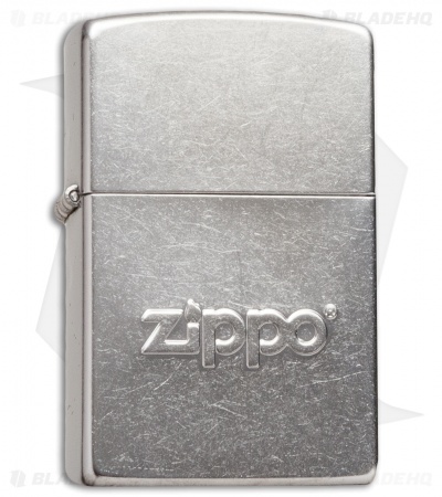 Zippo Classic Lighter Zippo Logo Stamp (Street Chrome) 21193