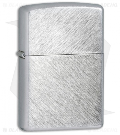 Zippo Lighter - Herringbone Sweep 24648 Satin Chrome