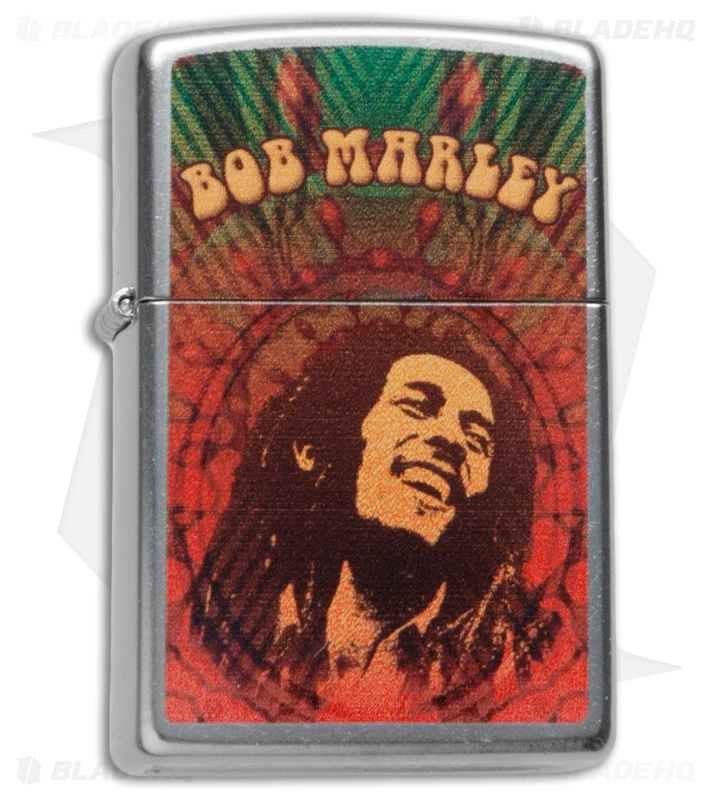 Zippo Classic Lighter Bob Marley (Street Chrome) 24991
